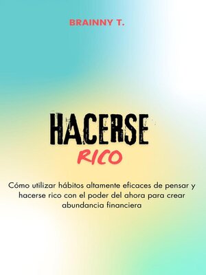 cover image of Hacerse  Rico